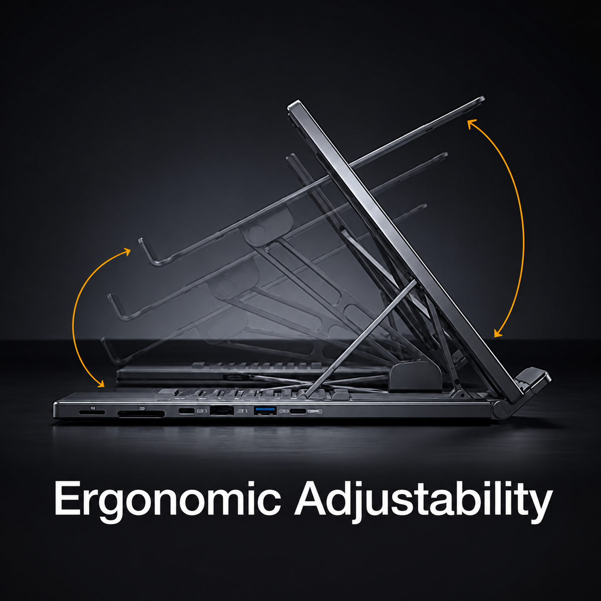 8-in-1 Laptop Docking Station Stand
