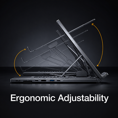 8-in-1 Laptop Docking Station Stand